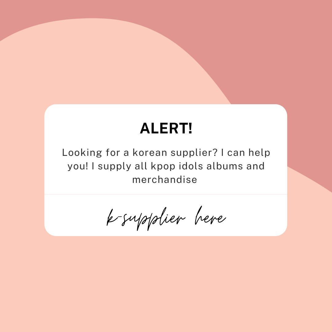 Kpop Supplier Info Kpop Supplier Here Entertainment K Wave On Carousell