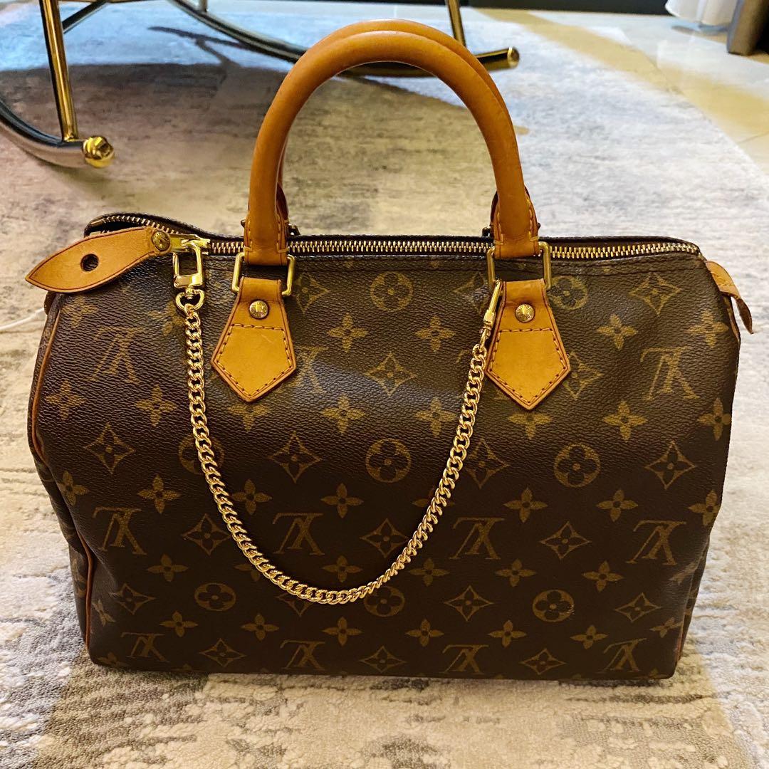 LV Speedy 30 Monogram, Luxury, Bags & Wallets on Carousell