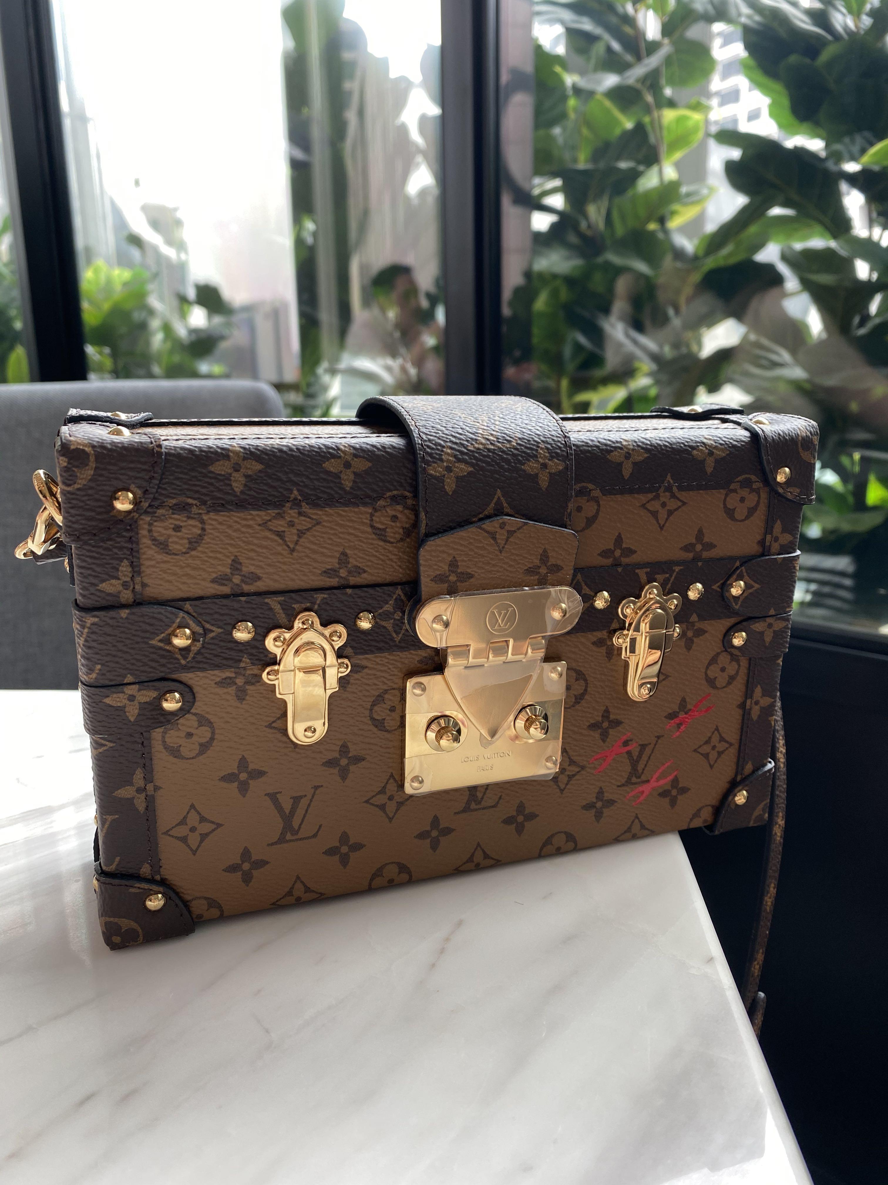 Louis Vuitton, Monogram Reverse Canvas Petite Malle