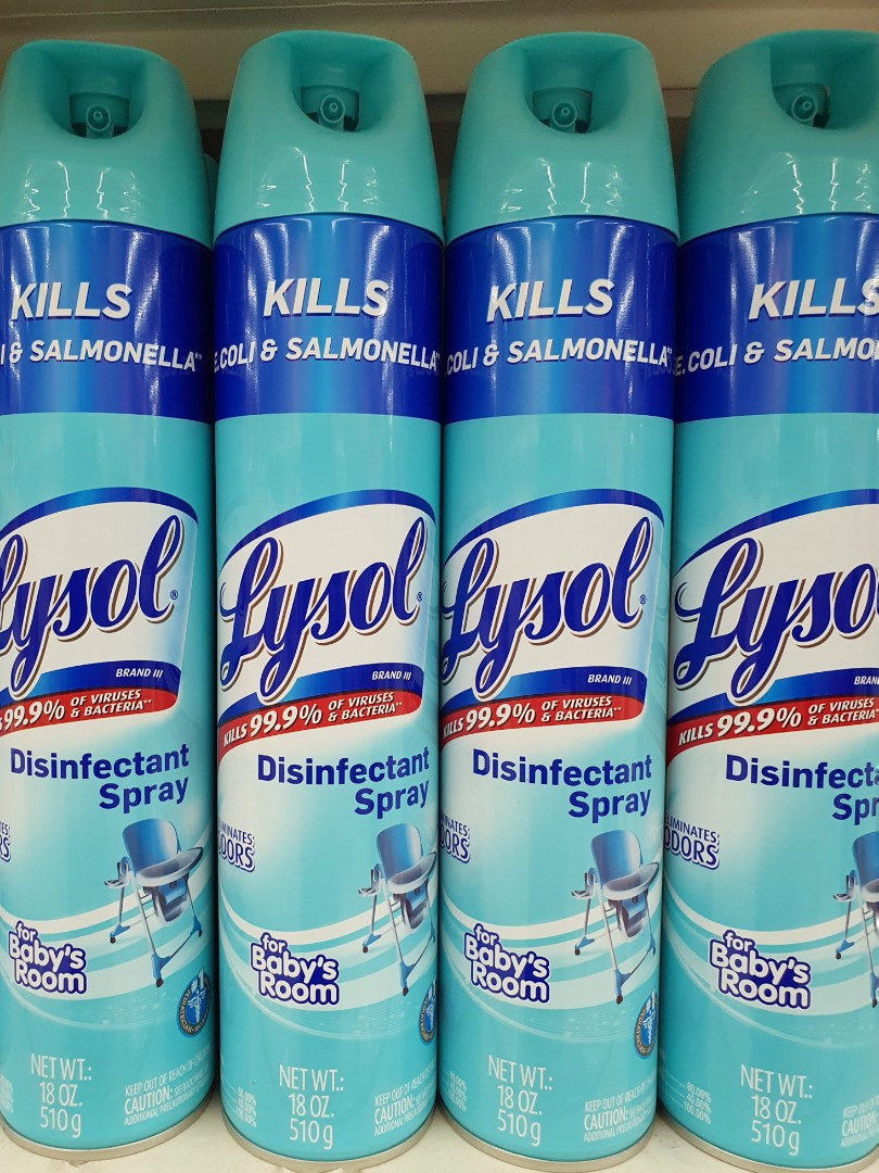 Lysol Disinfectant Spray 510g Baby's Room, Beauty & Personal Care