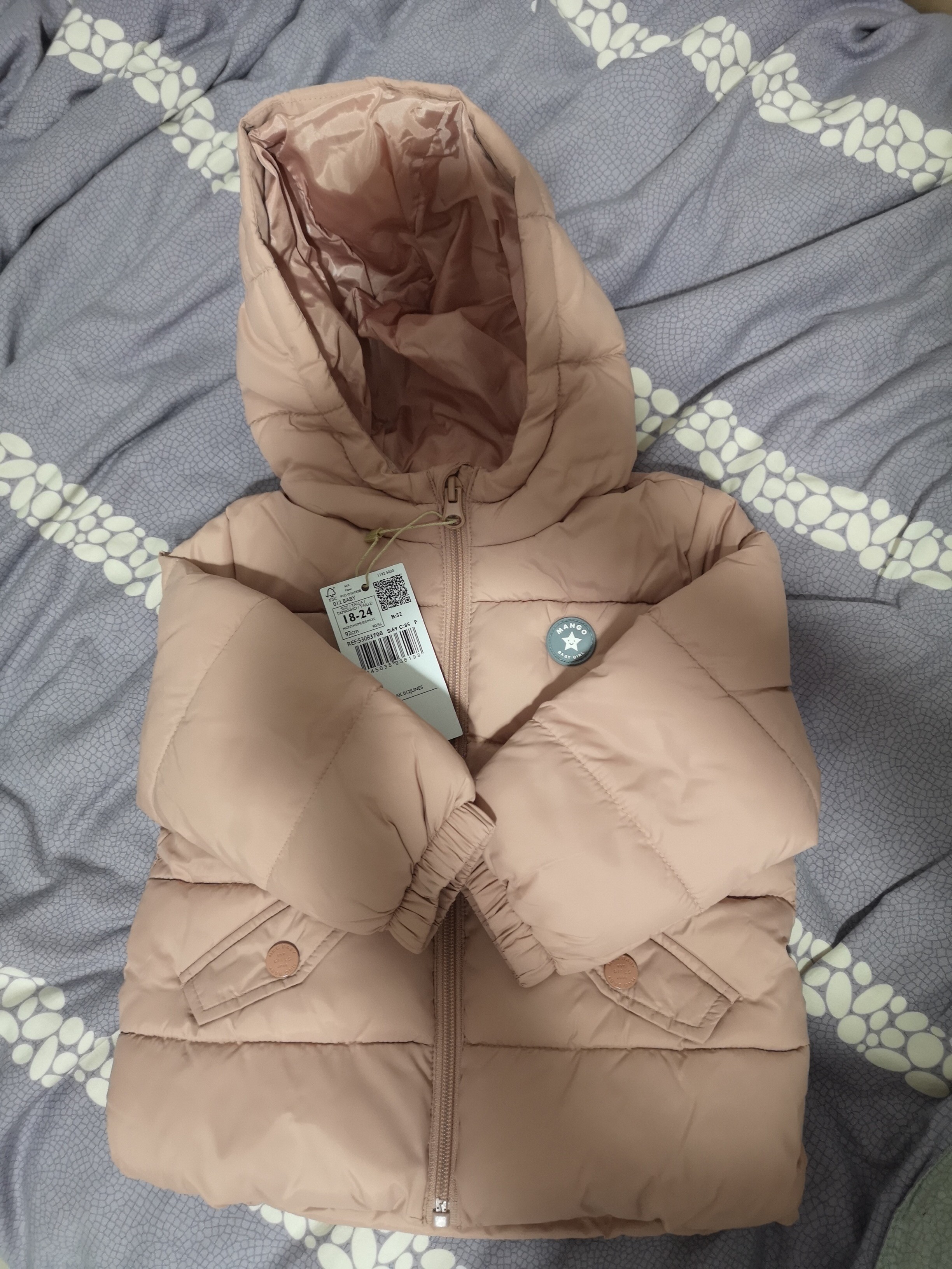 Mango baby coat cheap