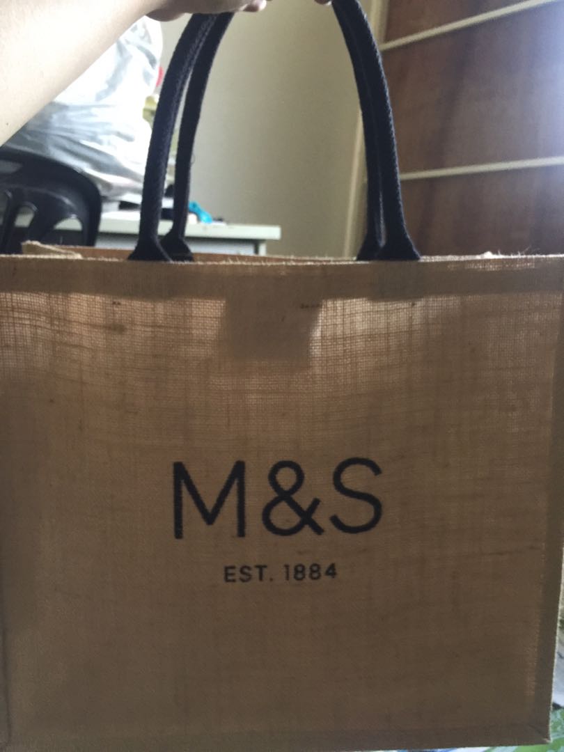 Marks and spencer jute bag sale