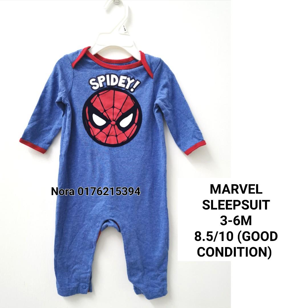 spiderman sleepsuit
