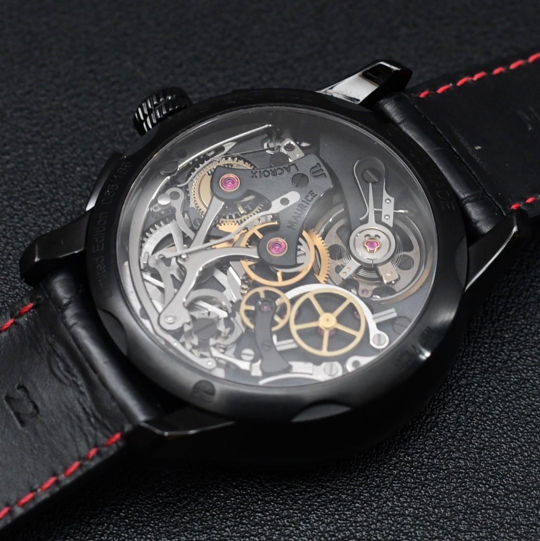 Maurice lacroix masterpiece le chronographe squelette cheap