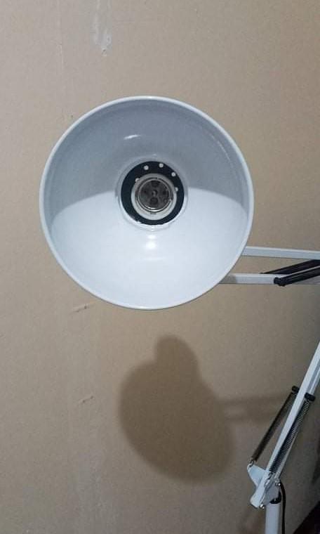 Minimalist White Floor Lamp (Category: Lighting) located in Taguig. Submitted by rareatlas (Listing ID 1027850092, Image 2). Description: Firm on price 4 pcs on hand White Floor lamp LED bulb not included Sturdy and height is adjustable Good for condo living, work from home and/or online class H 73 inches Base diameter 11.5 inches For pick up in North Signal Village, Taguig or Lalamove, transportify Mode of Payment Metrobank and GCash tags nordic