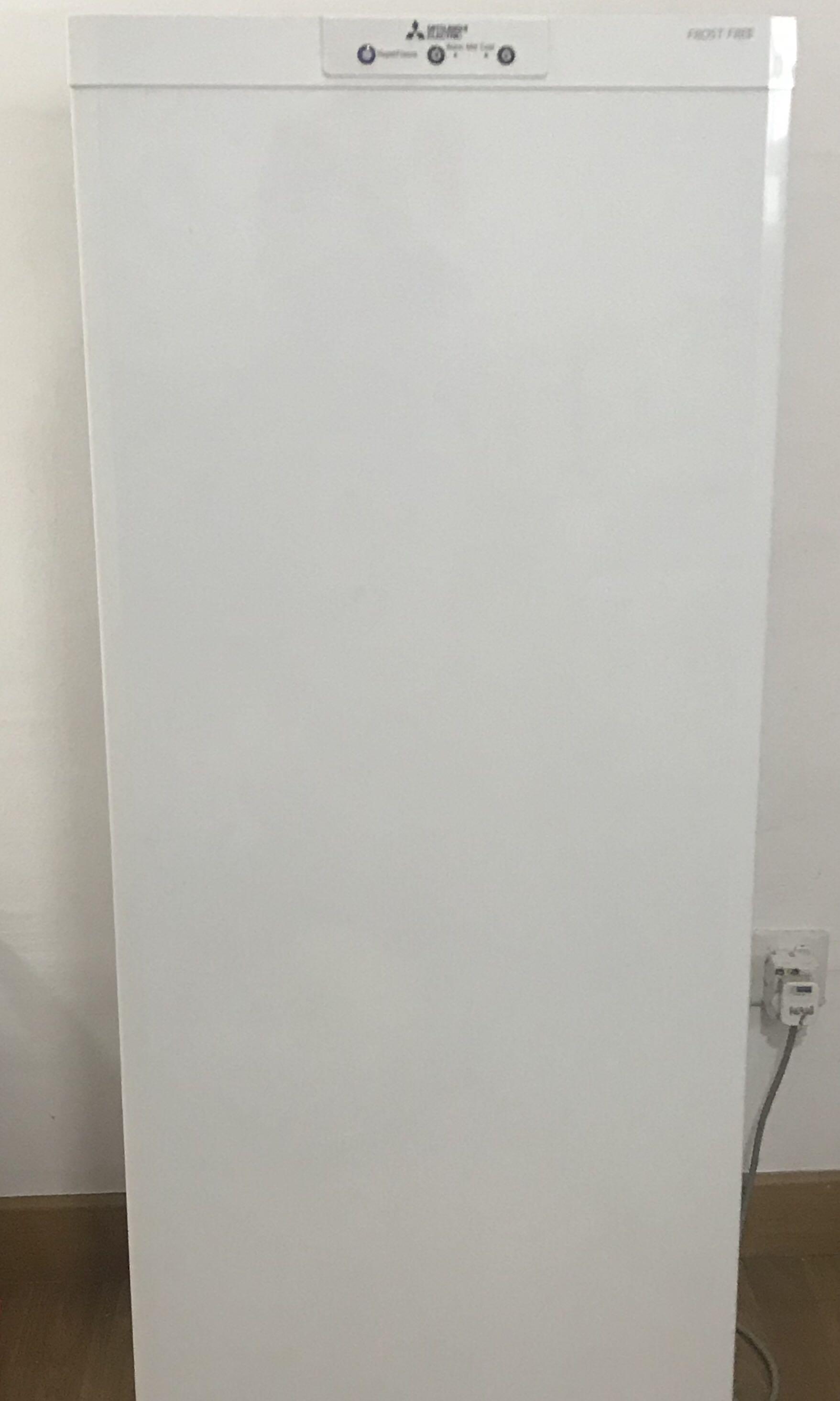 Mitsubishi Freezer MFU16C Upright Freezer 160L (Frost Free), TV & Home