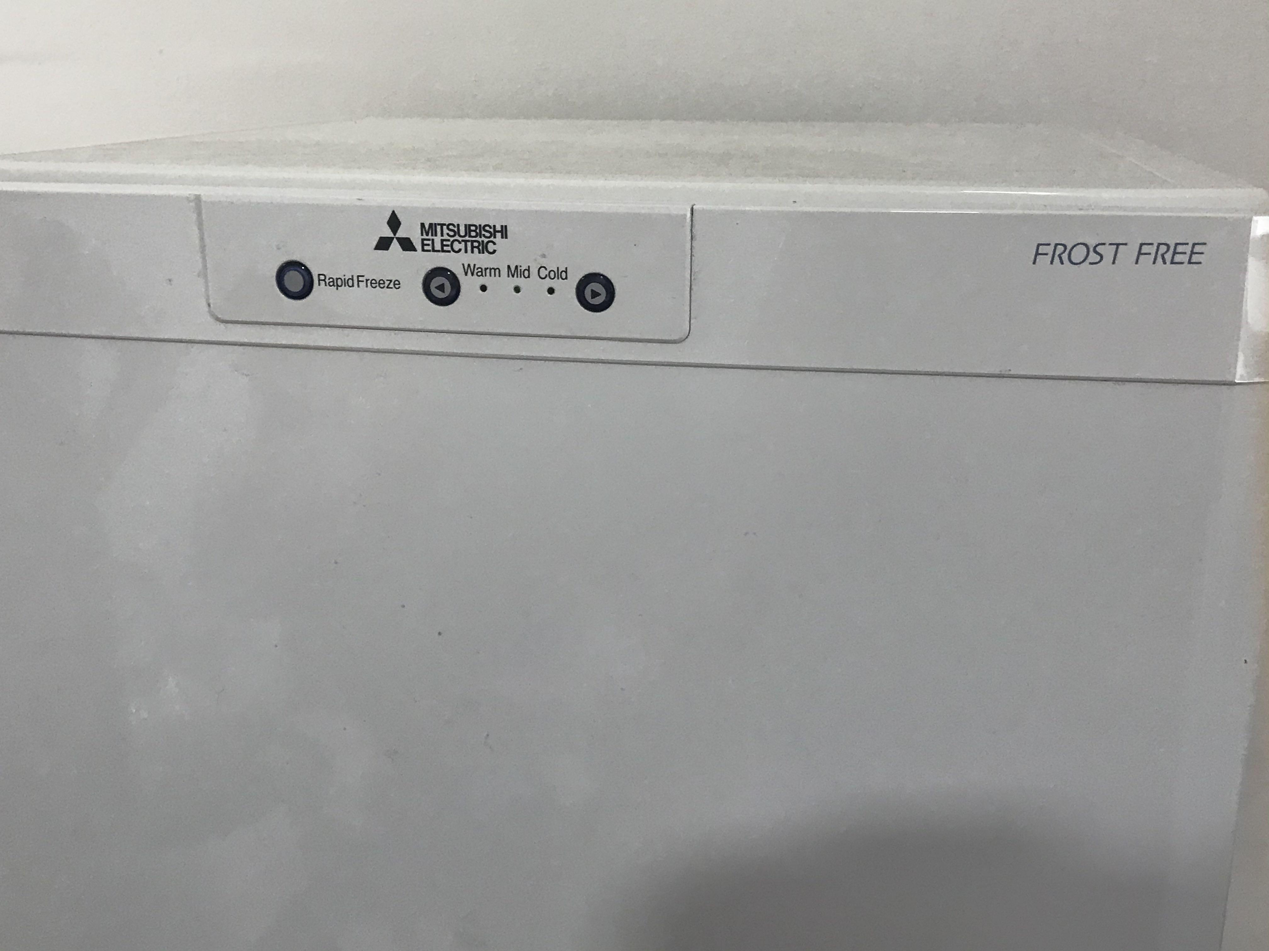 Mitsubishi Freezer MFU16C Upright Freezer 160L (Frost Free), TV & Home
