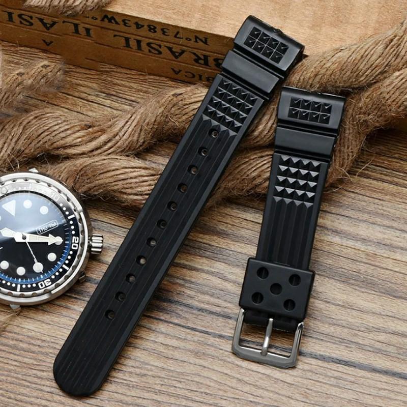 MM300 Waffle Rubber Watch Strap 22mm, Luxury, Watches on Carousell