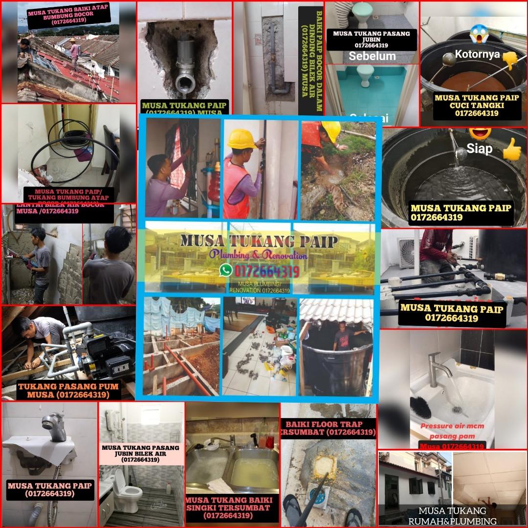 Musa Tukang Paip Tukang Rumah 0172664319 Services Home Services Home Repairs On Carousell
