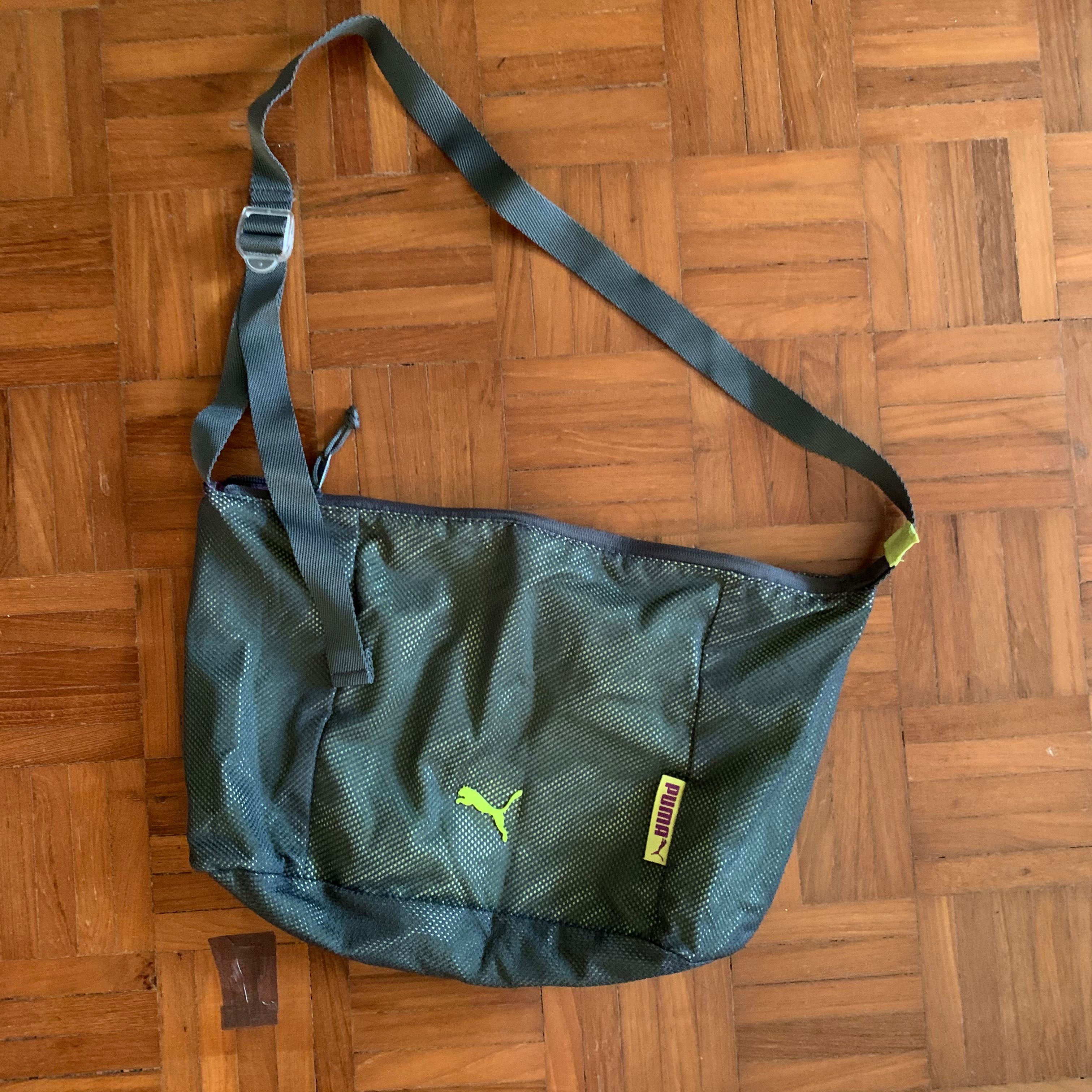 puma wood bag