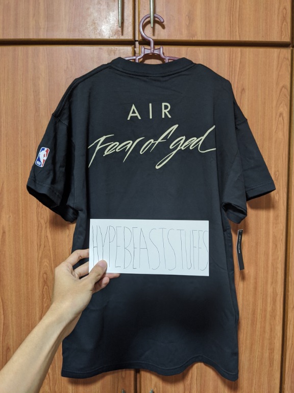 air fear of god shirt grey