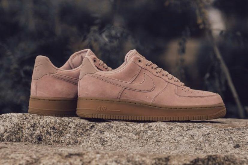 air force 1 low particle pink gum