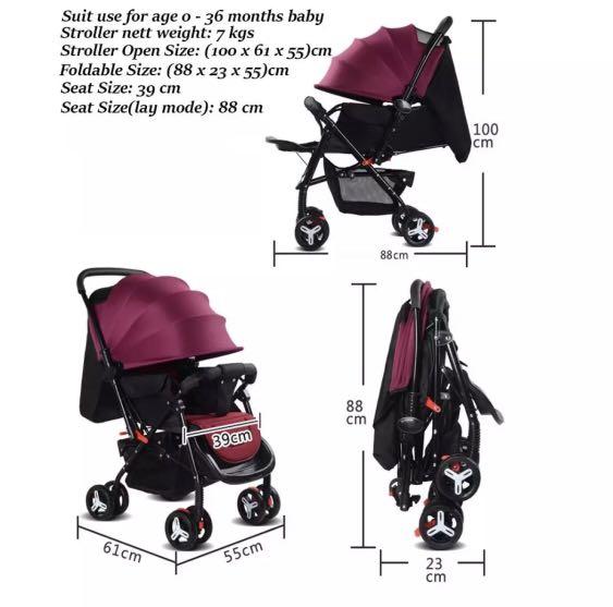 obaby paris stroller