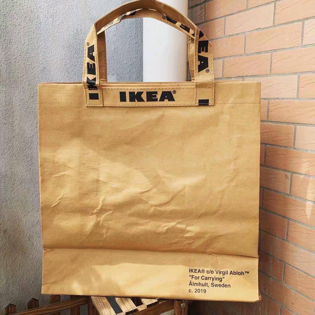 Preorder off white x ikea bag（small=130 big=145, Luxury, Bags