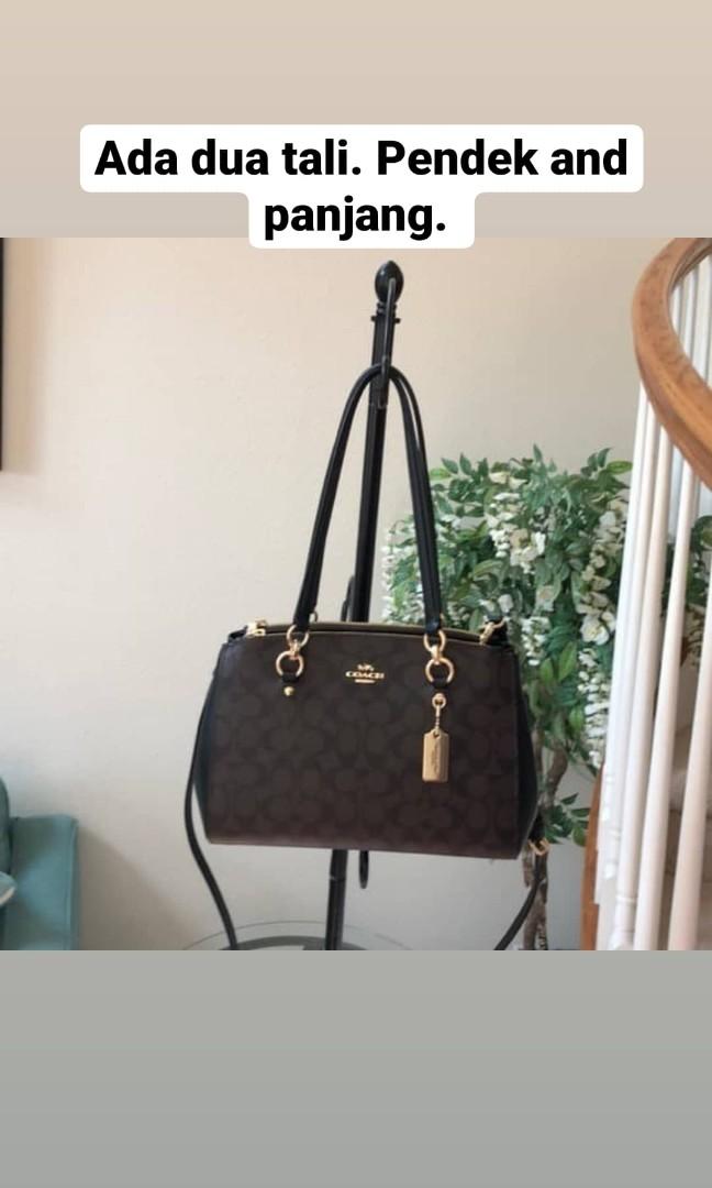 Coach etta carryall hotsell in signature canvas