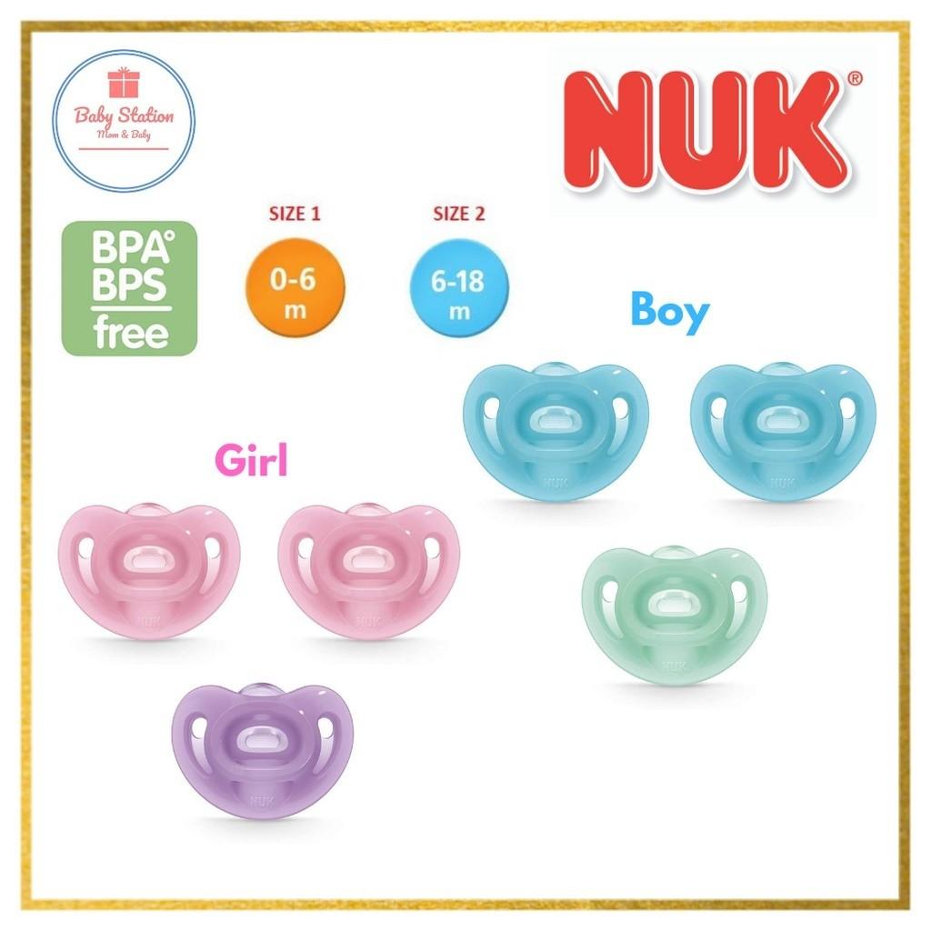 nuk sensitive orthodontic pacifier
