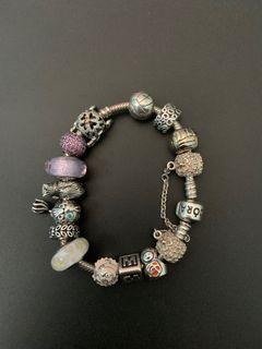 Pandora Bracelet- 14 Charms