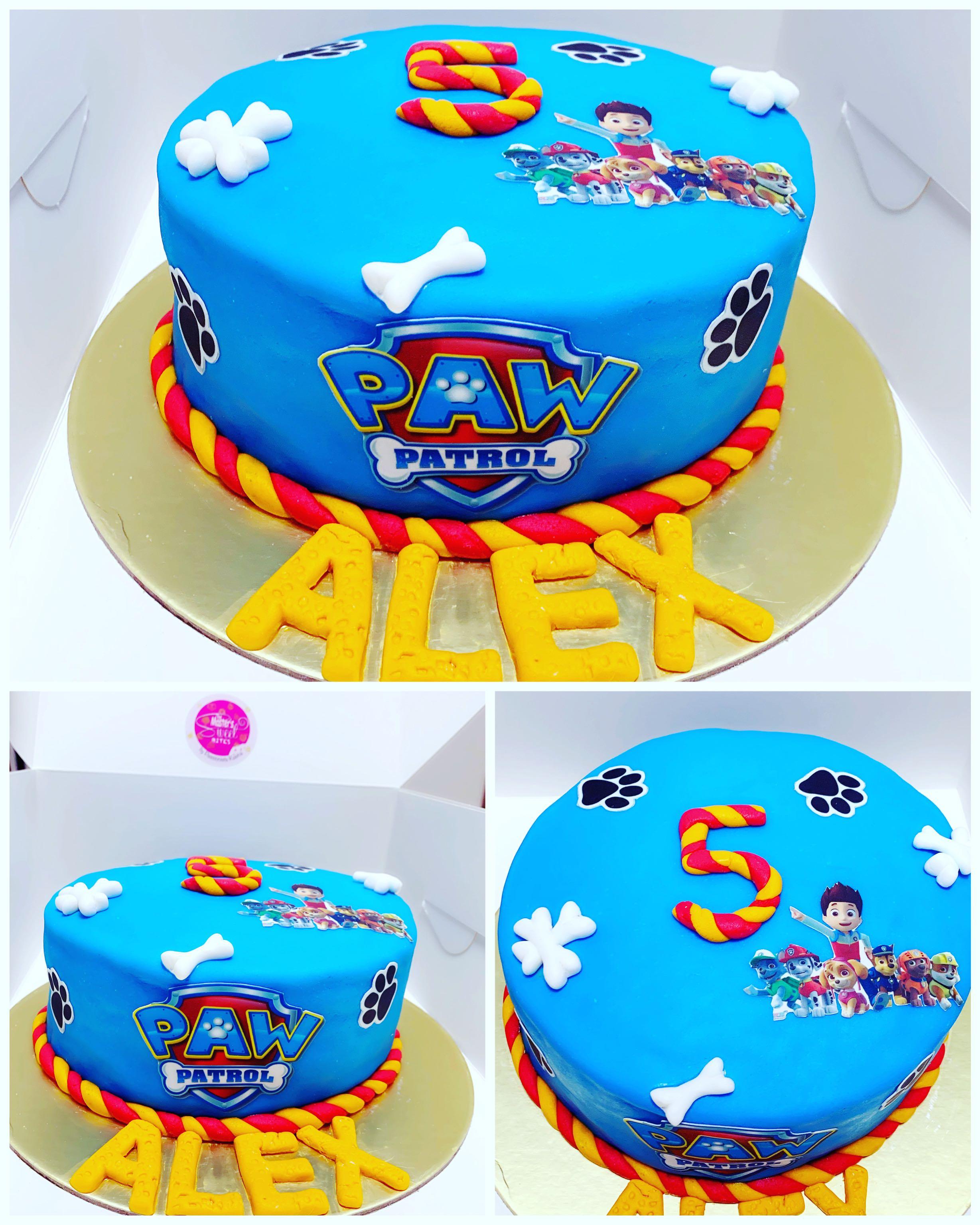 Paw Patrol Happy Birthday Cake Topper, Claw Dog Patrol Theme Party Cake  Decor,Children's Birthday Shower Party Supplies : Amazon.in: Grocery &  Gourmet Foods