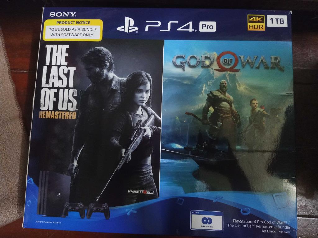 Ps4 last of us god of war bundle deals