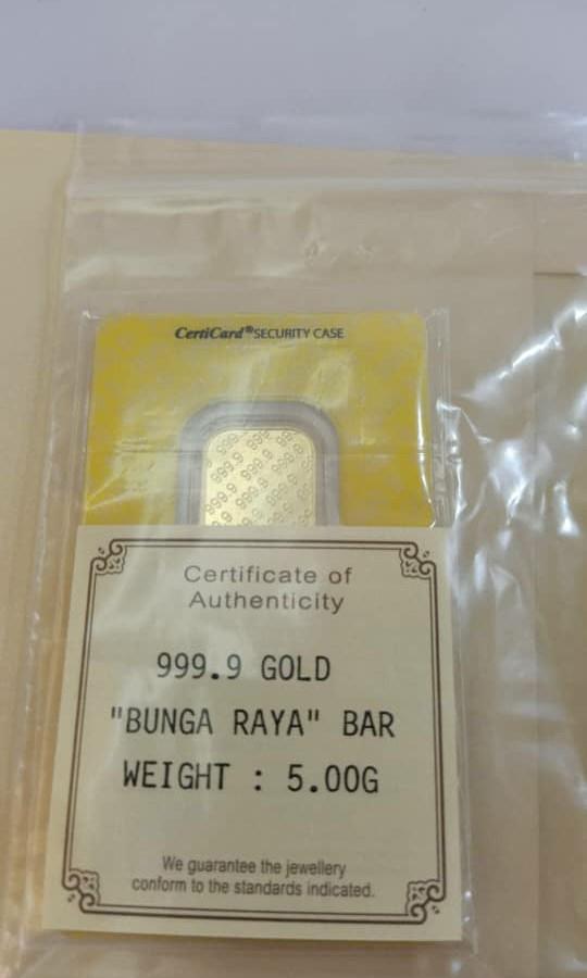 Poh Kong 999 9 Gold Bar 5g Everything Else Others On Carousell