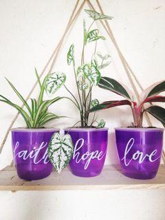 Pot with calligraphy of your choice