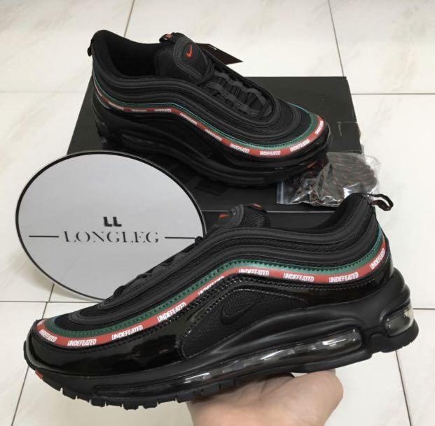 PRELOVED Nike Airmax 97 LIMITED EDITION UNDEFEATED, Footwear, Sneakers on Carousell