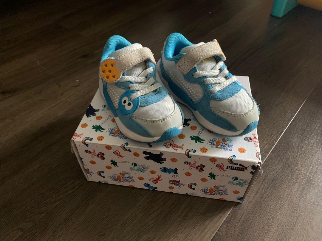 cookie monster baby shoes