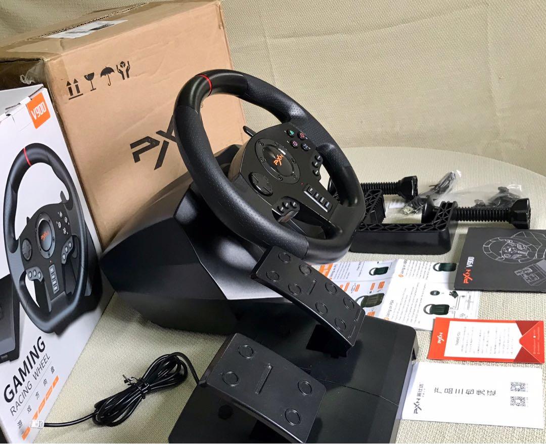 PXN V900 PC Gaming Racing Wheel, Video Gaming, Gaming Accessories