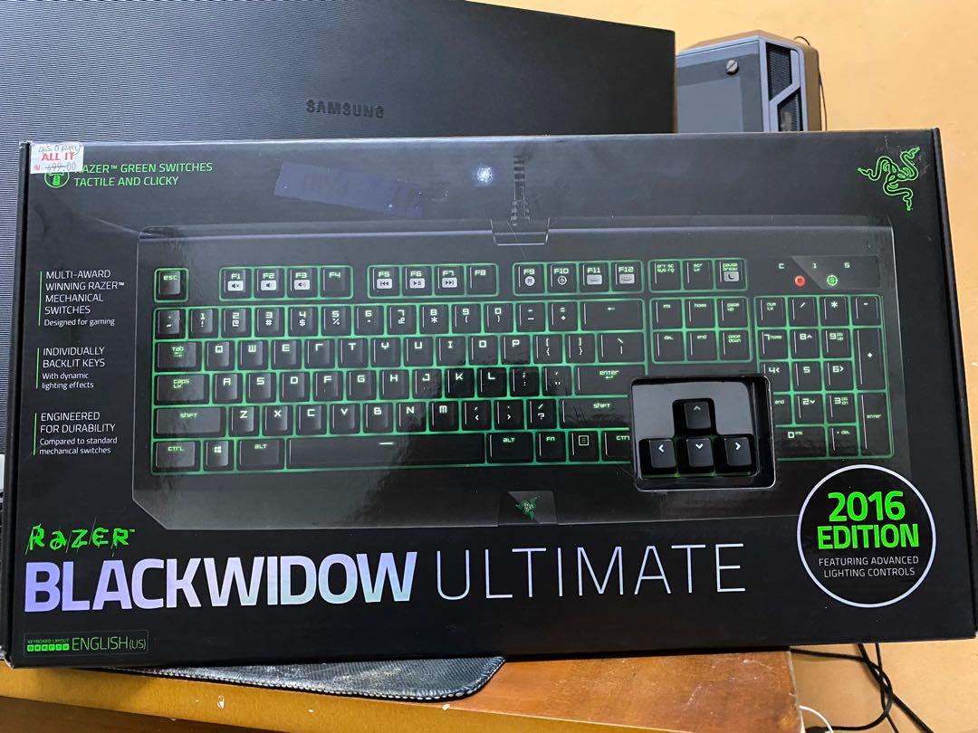 Razer Blackwidow Ultimate 2016 Edition Electronics Computer Parts Accessories On Carousell The razer blackwidow ultimate 2016 features an extended warranty of 2 years, so you can enjoy the razer advantage for longer. razer blackwidow ultimate 2016 edition