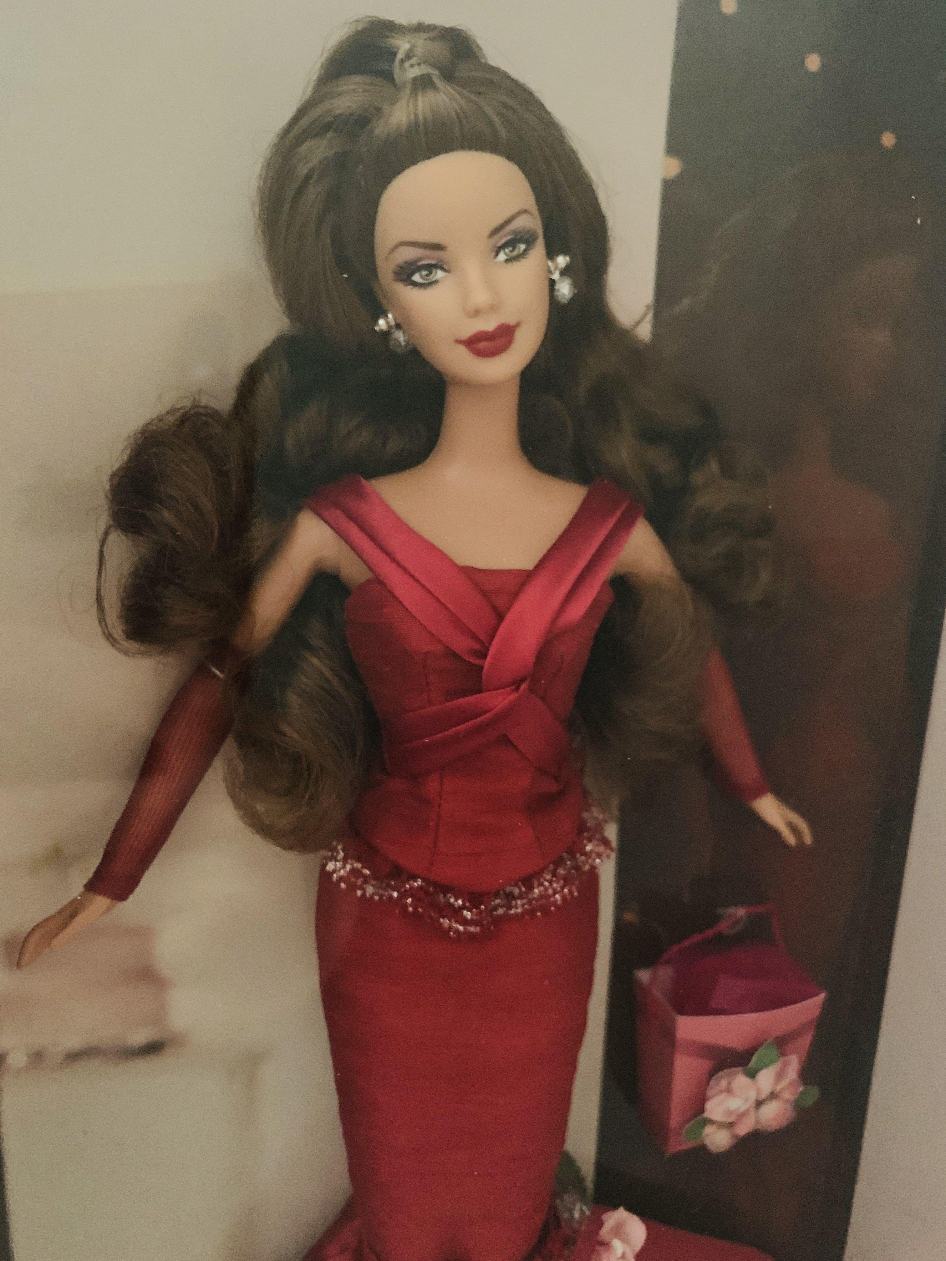 Red Birthday Wishes Barbie Doll (Silver Label) NRFB Limited