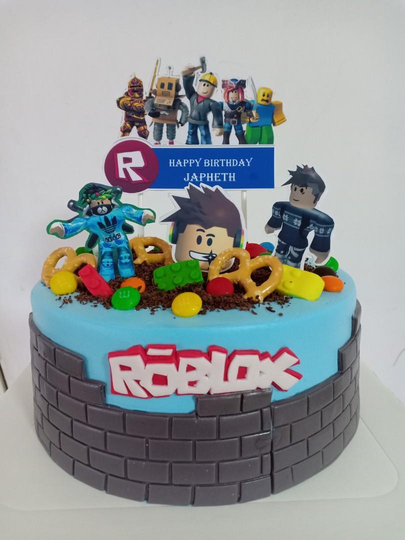 Roblox Cake Food Drinks Homemade Bakes On Carousell - cake de roblox
