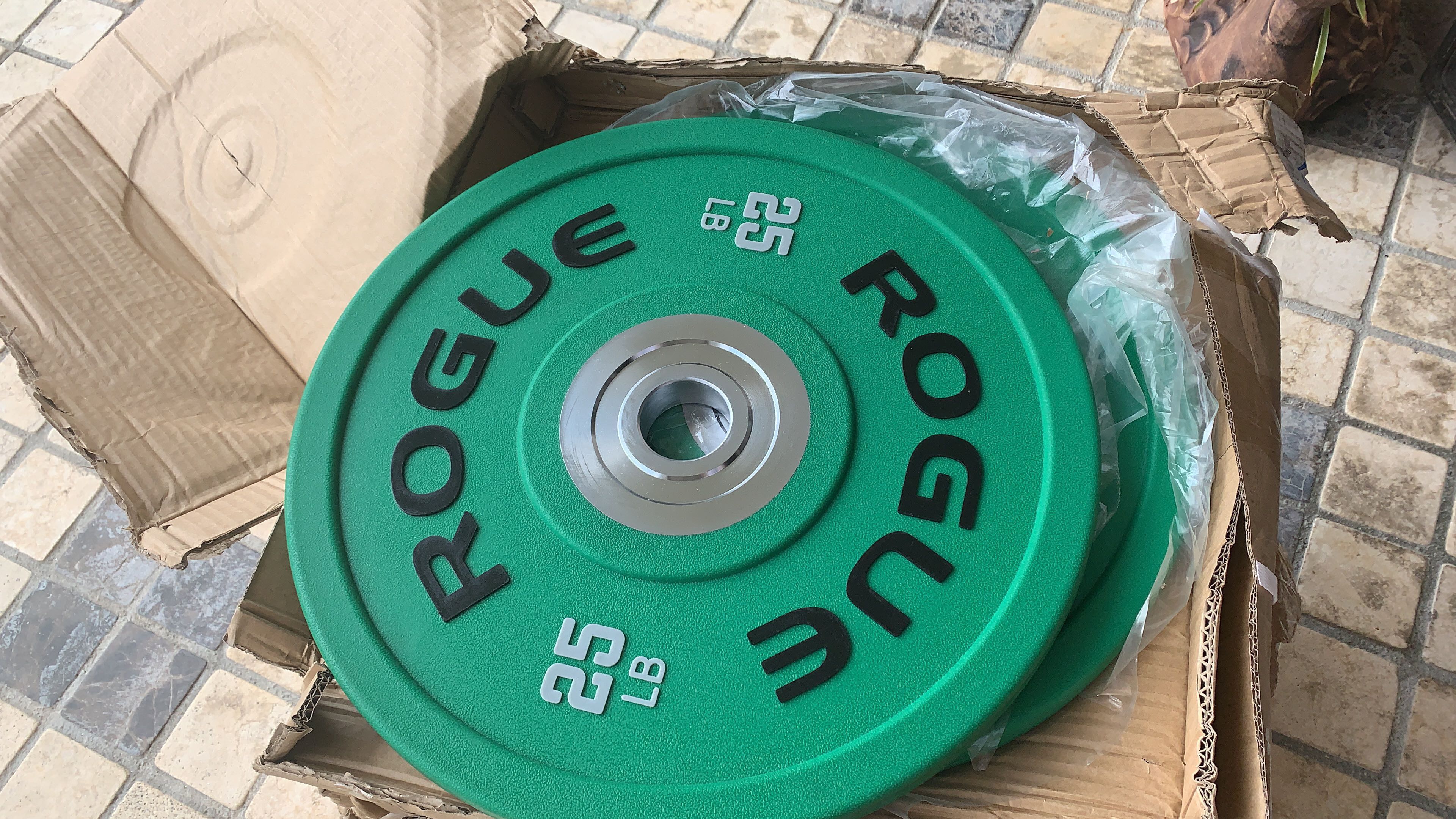 Rogue Olympic gym bumper plates Beauty Personal Care Hands