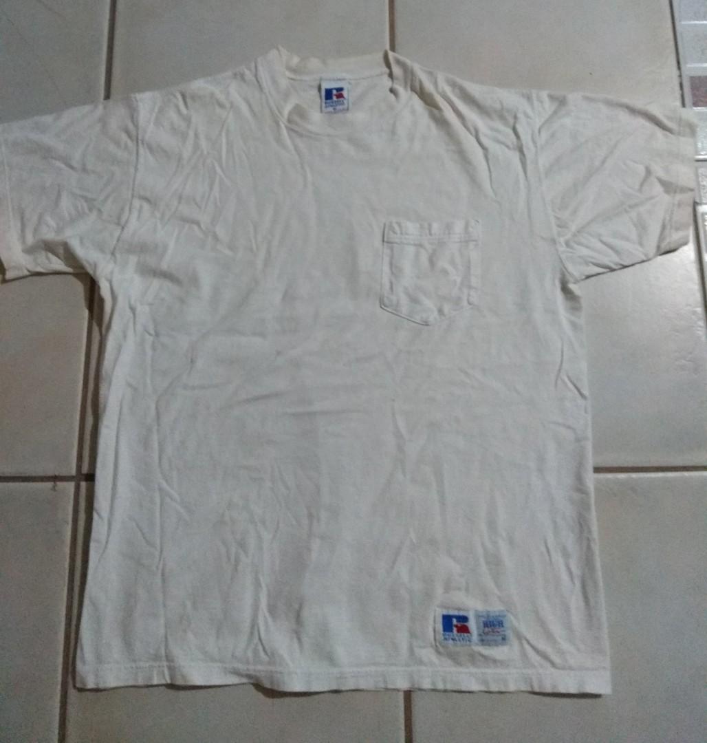 russell athletic t shirts with pocket
