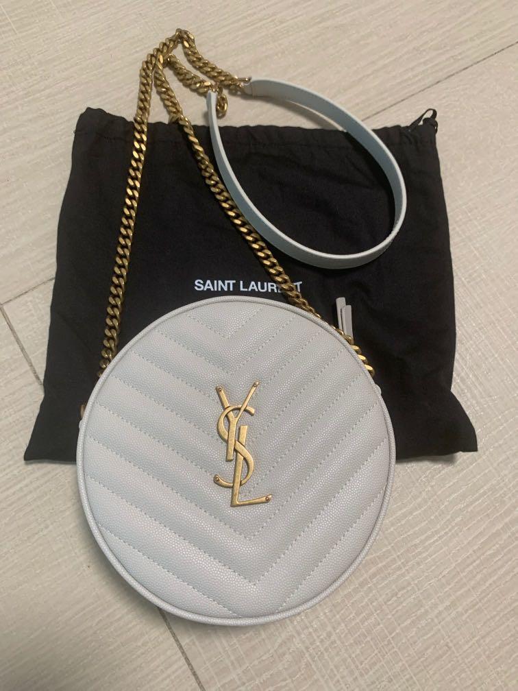 ysl round bag