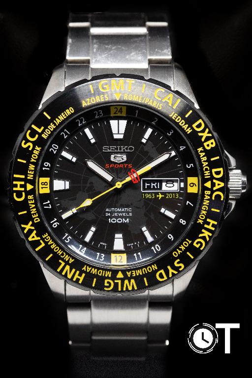 Seiko 5 50th Anniversary World Time Limited Edition, Men's Fashion, Watches  & Accessories, Watches on Carousell