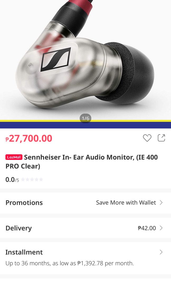 Sennheiser IE 400 Pro (in-ear monitoring audio)