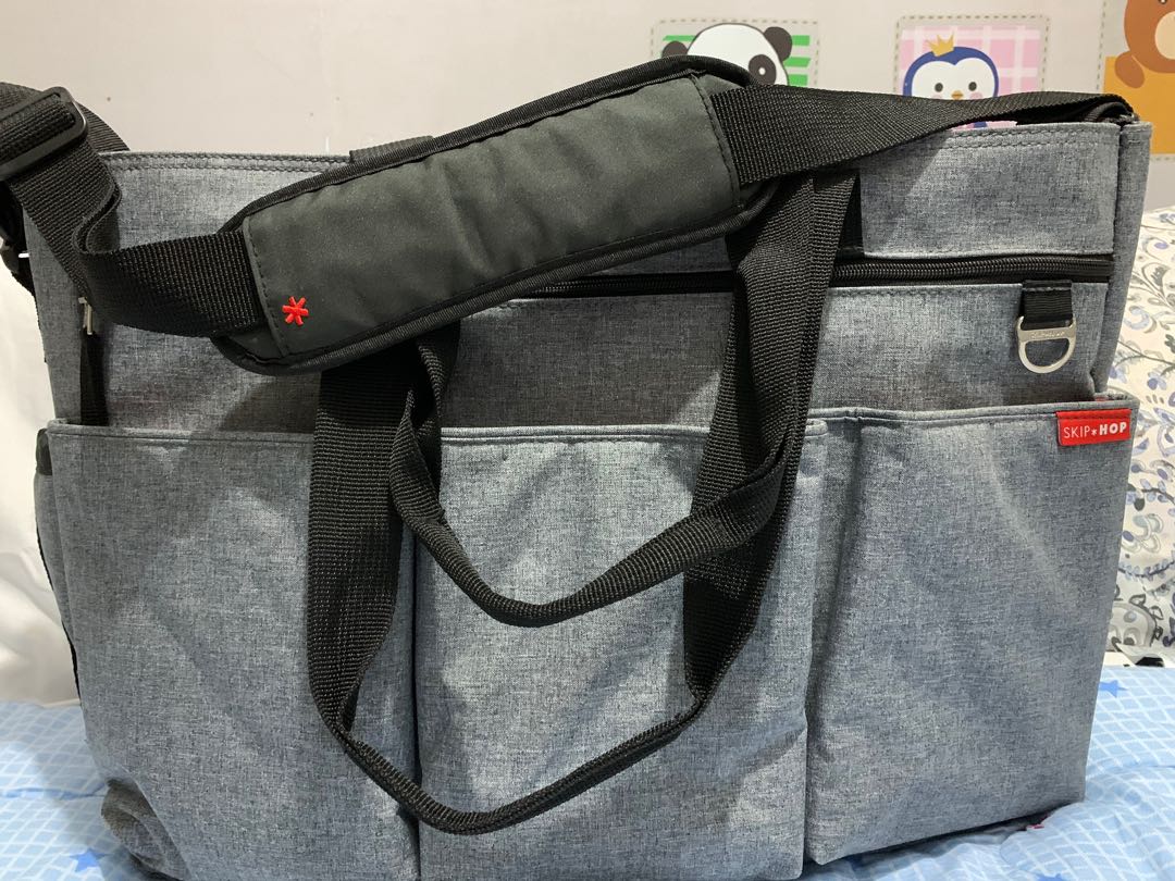 skip hop duo signature diaper bag