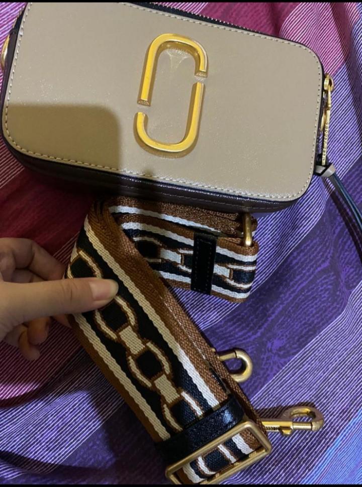 Sling Bag Marc Jacobs Mirror, Fesyen Wanita, Tas Dompet di Carousell