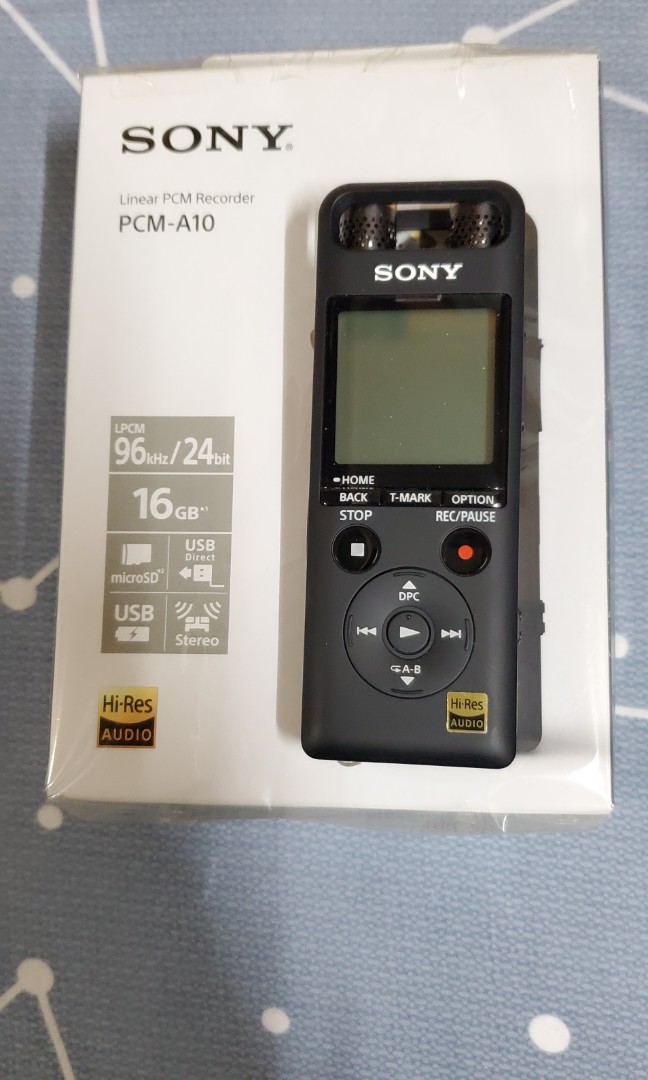 Sony PCM-A10 專業錄音筆, 音響器材, 錄音機- Carousell