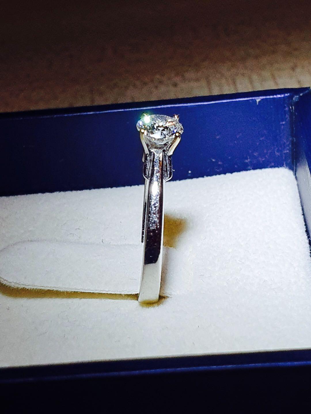 0.525ct AGS certified diamond solitaire engagement wedding Ring for SALE