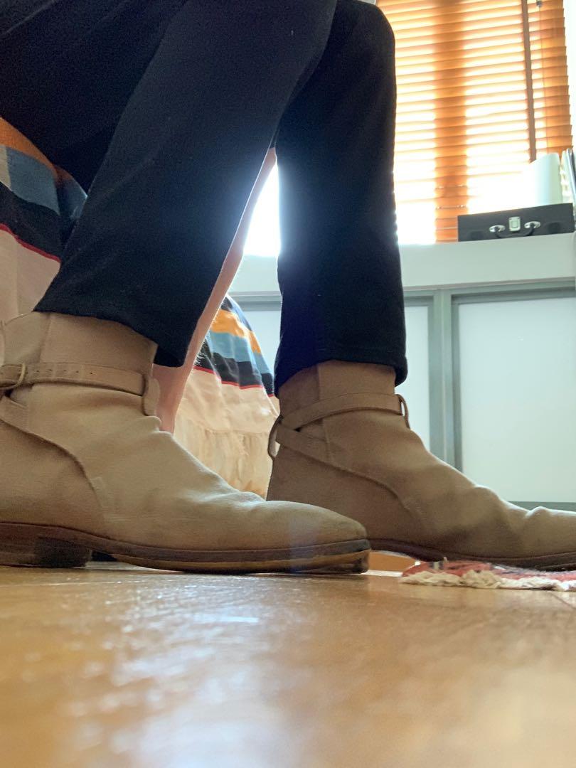 Story et Fall SLP style Jodhpur Boots Men s Fashion Footwear