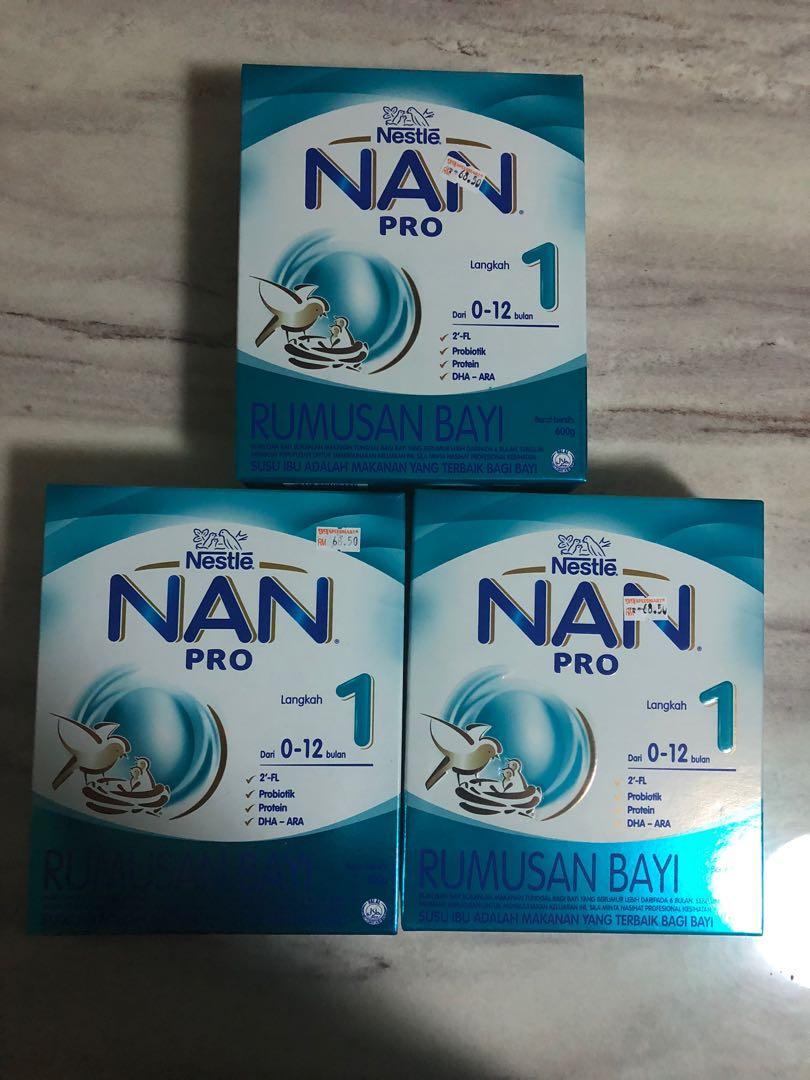 Nestle Nan Pro Step 1 600g Babies Kids Nursing Feeding On Carousell