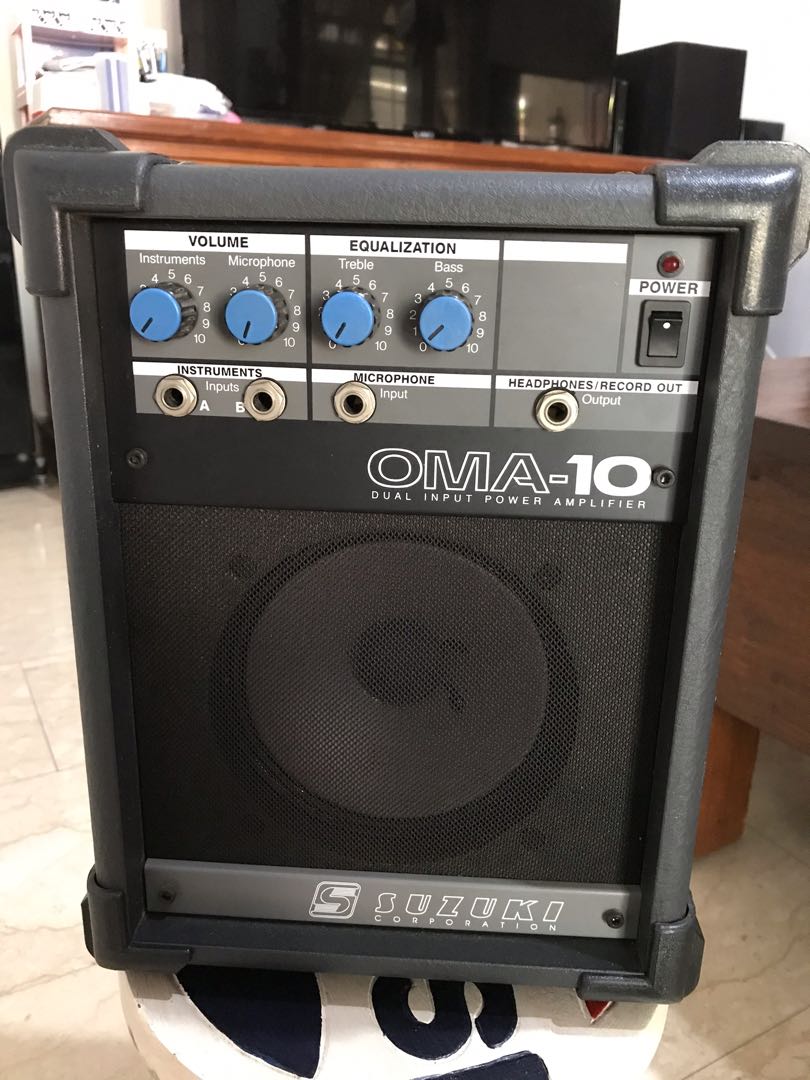 Suzuki Omnichord Dual Input Amplifier (OMA10), Hobbies & Toys, Music