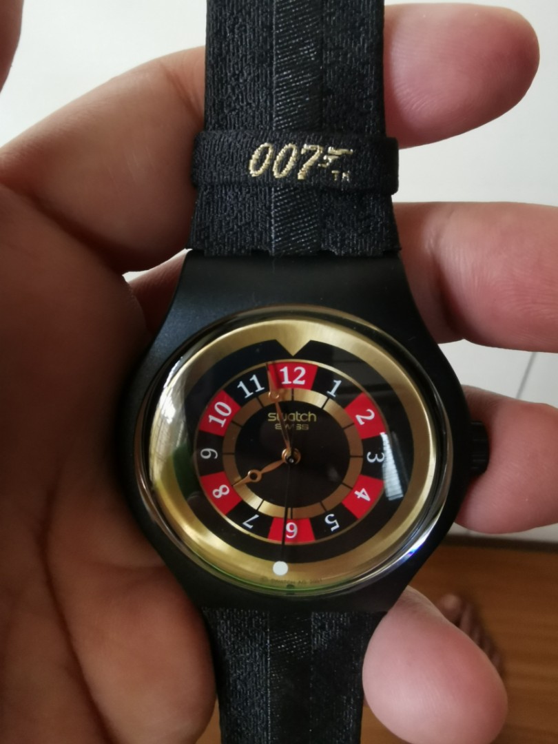 Swatch 007 Licence To Kill, Men's Fashion, Watches & Accessories