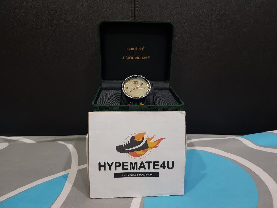 Swatch x bape 2025 black
