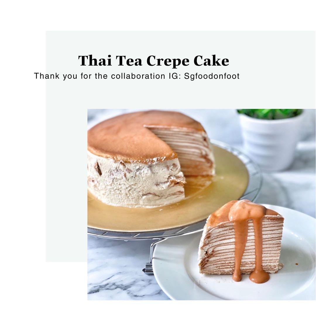 Yummy Thai Tea Crepe Cake Recipe – Prince of Peace Ent Inc