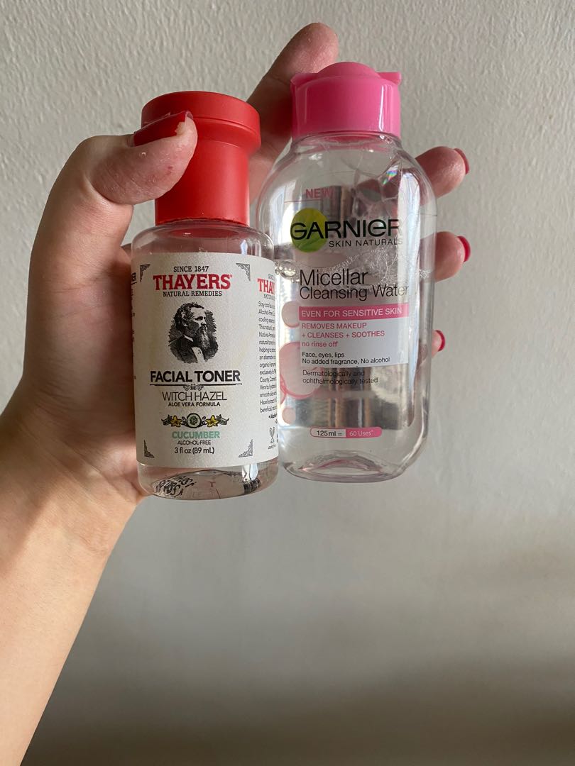 can i use micellar water as a toner