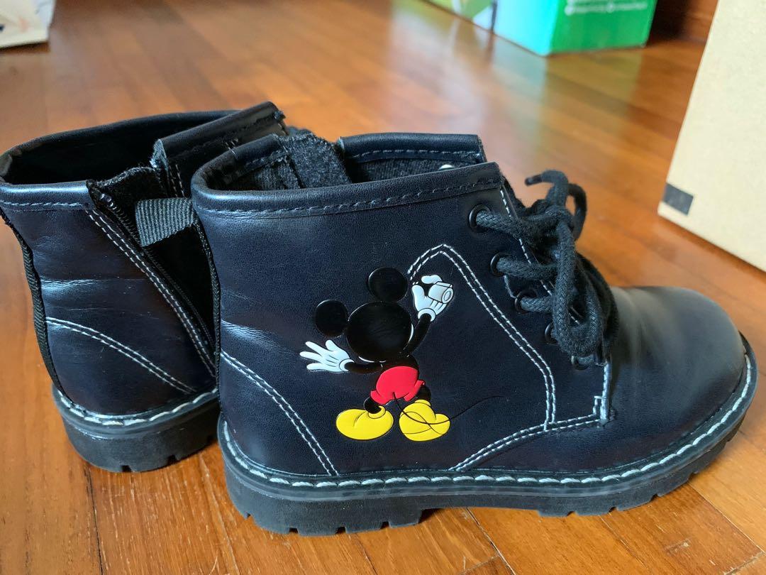 zara mickey boots