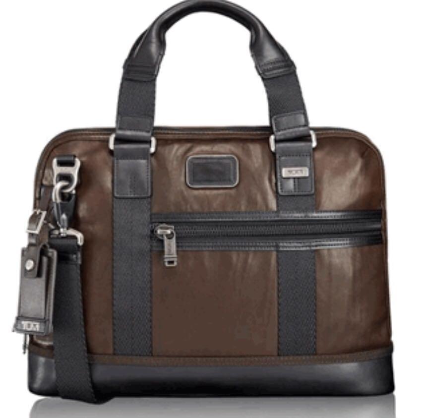 tumi briefcase
