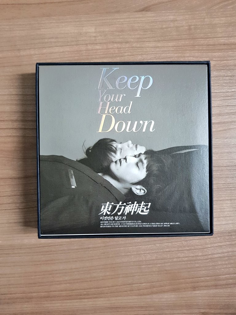 Tvxq Keep Your Head Down Album K Wave On Carousell